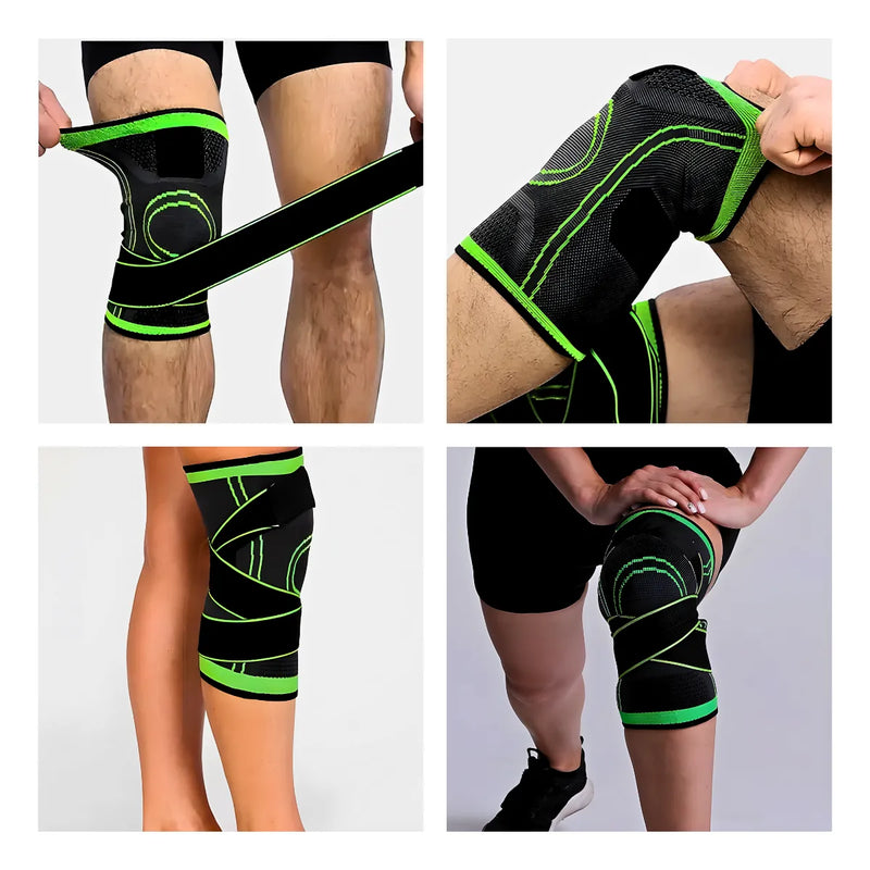 Joelheira de variação com Bandagem metálica de Estabilidade