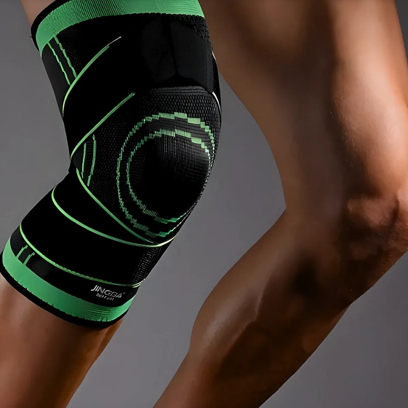 Joelheira de variação com Bandagem metálica de Estabilidade