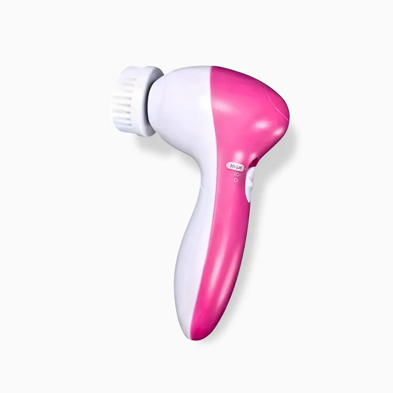 Escova Facial Elétrica 5 em 1 Portátil Esfoliante