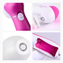 Escova Facial Elétrica 5 em 1 Portátil Esfoliante