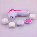 Escova Facial Elétrica 5 em 1 Portátil Esfoliante