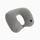 Travesseiro Almofada de Pescoço Inflável e Portátil - CINZA
