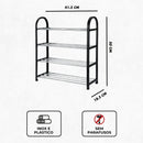 Sapateira 4 Andares Organizador de Sapatos (PRETO)