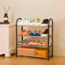 Sapateira 4 Andares Organizador de Sapatos (PRETO)