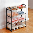 Sapateira 4 Andares Organizador de Sapatos (PRETO)