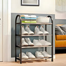 Sapateira 4 Andares Organizador de Sapatos (PRETO)