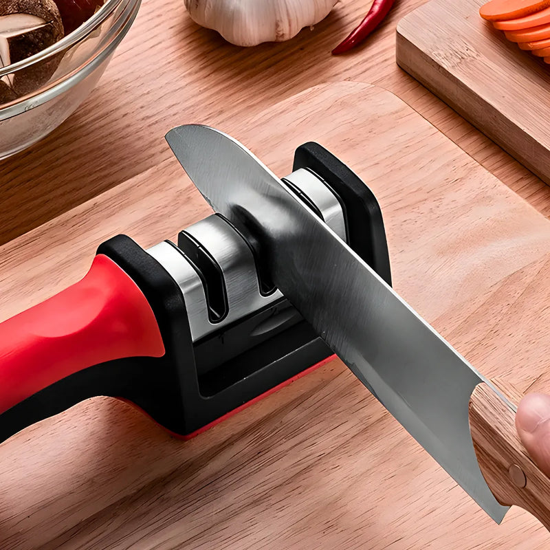 Afiador de Facas 3 Fases – Profissional, Seguro e Fácil