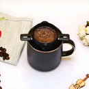 Filtro de café dobrável portátil