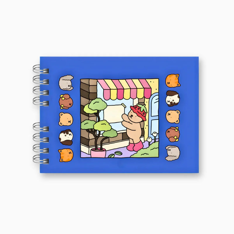 Livro De Colorir Capa Dura - AZUL