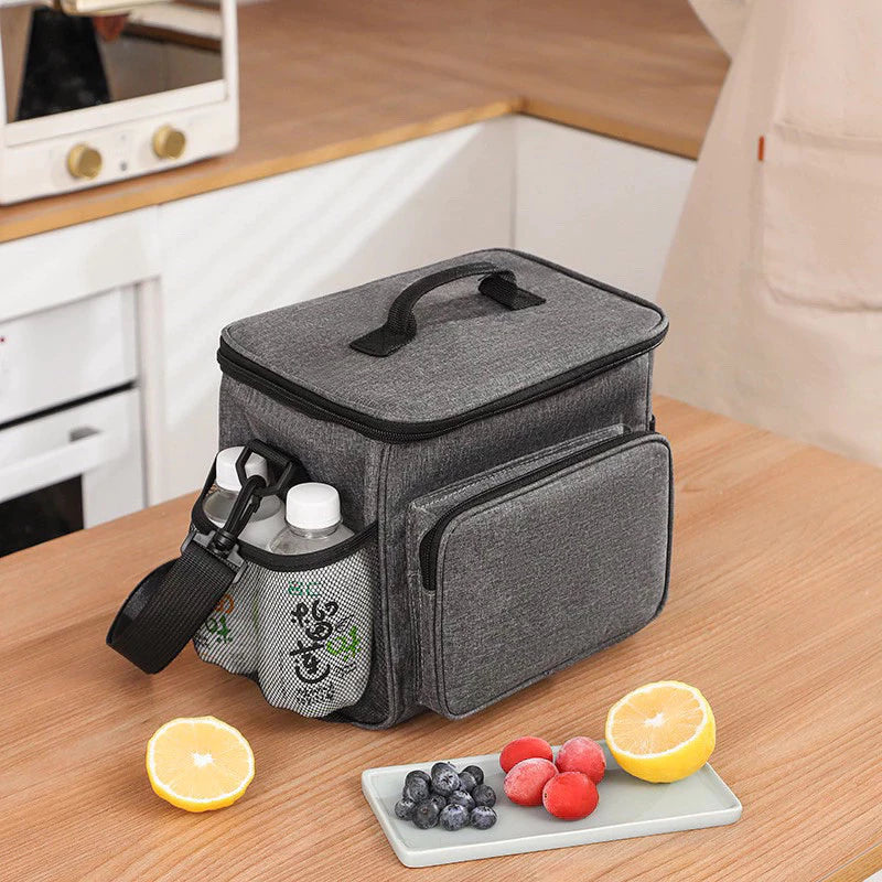 Bolsa Térmica Marmita Com Alça - PRETA