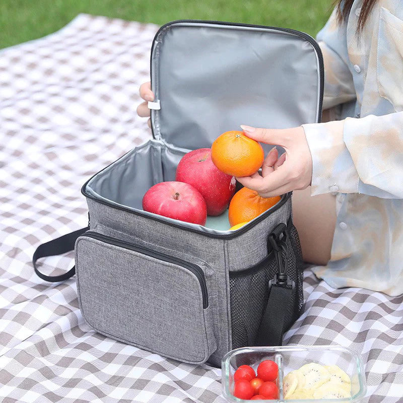 Bolsa Térmica Marmita Com Alça - PRETA