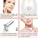 Aparelho Tratamento Massageador Facial Led Lift Fototerapia