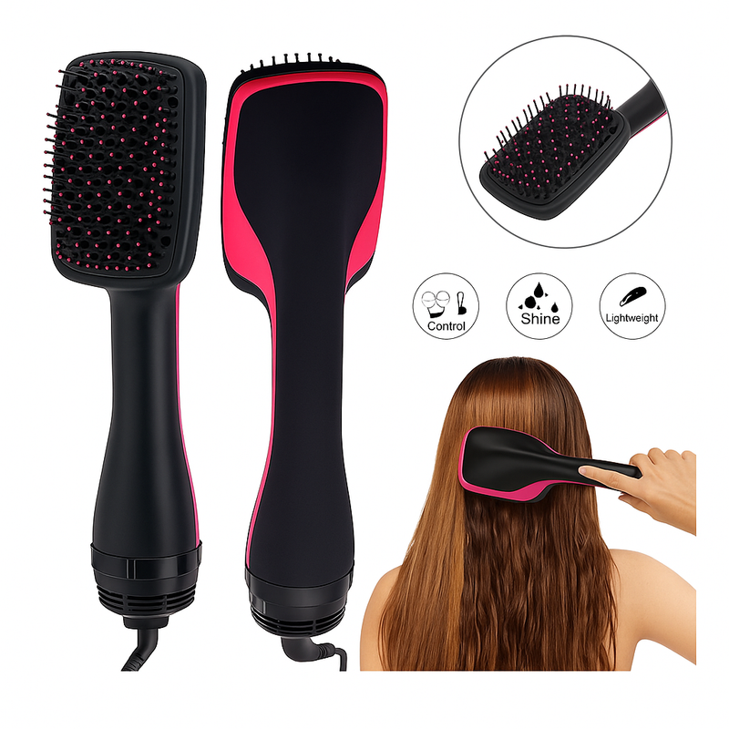 Escova Secadora de Cabelo 110V – Alisadora e Modeladora
