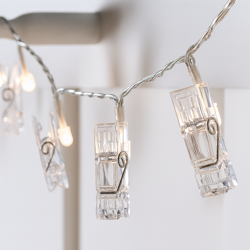 Varal Cordão De LED Decorativo Para Fotos