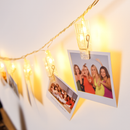 Varal Cordão De LED Decorativo Para Fotos