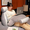 Travesseiro Multifuncional de Descanso e Apoio Azul